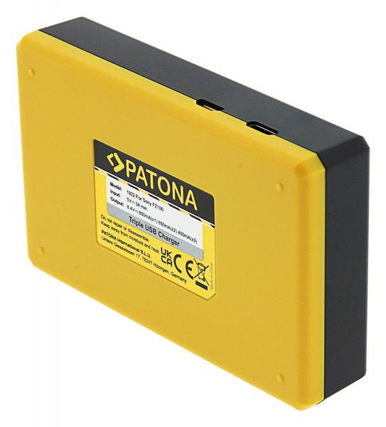 Patona Incarcator triplu USB pentru Sony NP-FZ100 [3]