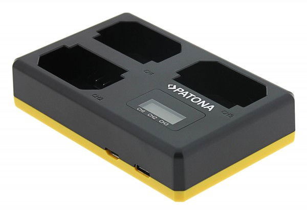 Patona Incarcator triplu USB pentru Sony NP-FZ100 [2]