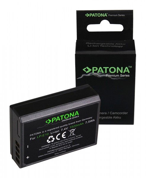 Patona LP-E10 Premium Acumulator replace Canon EOS [1]