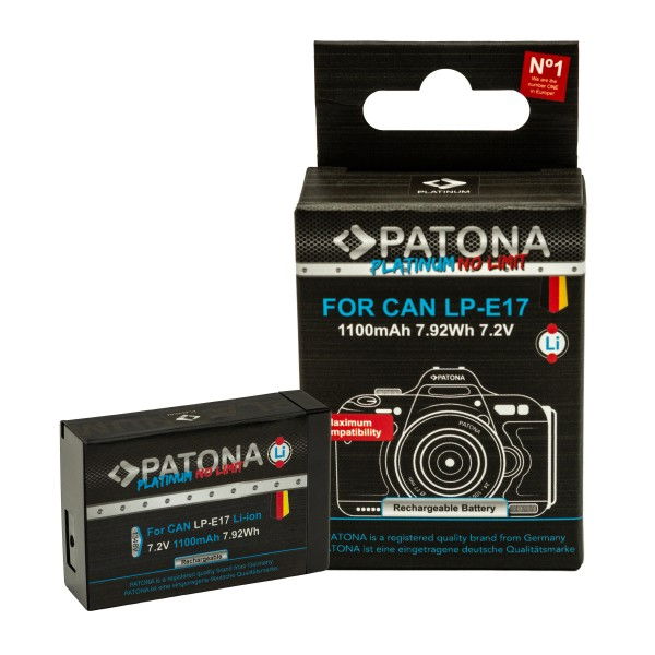 PATONA PLATINUM ACUMULATOR PENTRU CANON LP-E17 [1]