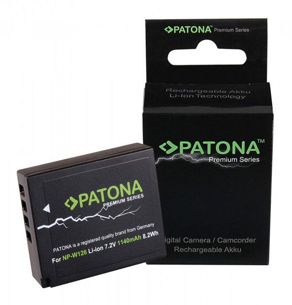 Patona Premium Acumulator Replace Li-Ion pentru Fuji NP-W126 1140mAh 7.2V [1]
