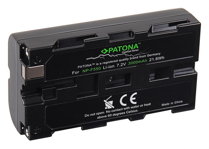 Patona Premium Acumulator Sony NP-F550 F330 F530 F750 F930 F920 F550 [2]