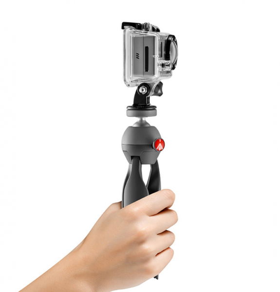 Manfrotto Pixi Xtreme Minitrepied cu prindere GoPro [4]