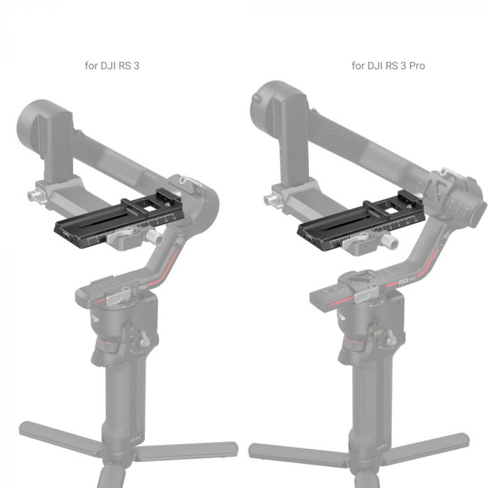 Placuta de eliberare rapida SmallRig cu Arca-Swiss pentru DJI RS 2/RSC 2/Ronin-S / RS 3 / RS 3 Pro 3061 [7]