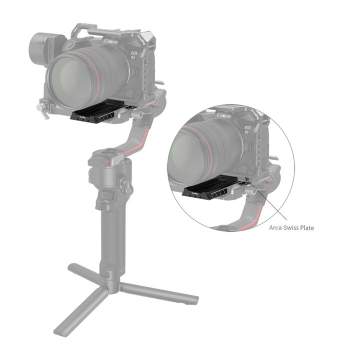 Placuta de eliberare rapida SmallRig cu Arca-Swiss pentru DJI RS 2/RSC 2/Ronin-S / RS 3 / RS 3 Pro 3061 [5]