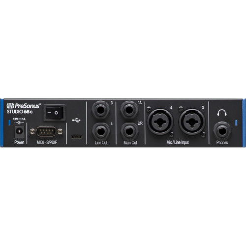 Presonus Studio 68c interfata audio USB-C [5]