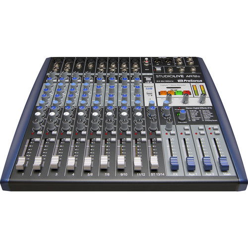 Presonus StudioLive AR12c mixer hibrid cu 14 canale [2]