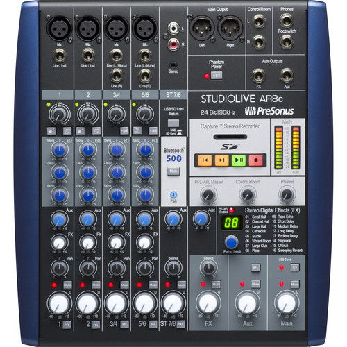 Presonus StudioLive AR8c mixer hibrid cu 8 canale [1]