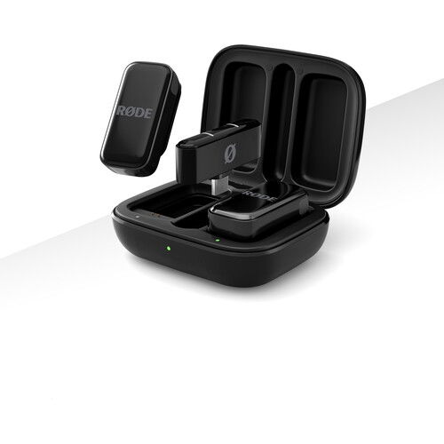 Rode Wireless Micro sistem de microfon wireless ultracompact pentru 2 persoane USB-C (2,4 GHz, negru) [7]