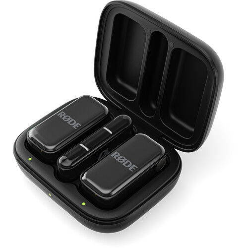 Rode Wireless Micro sistem de microfon wireless ultracompact pentru 2 persoane USB-C (2,4 GHz, negru) [6]