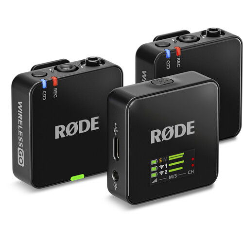 Rode Wireless Go III Sistem de microfon wireless pentru 2 persoane (2,4 GHz, negru) [2]
