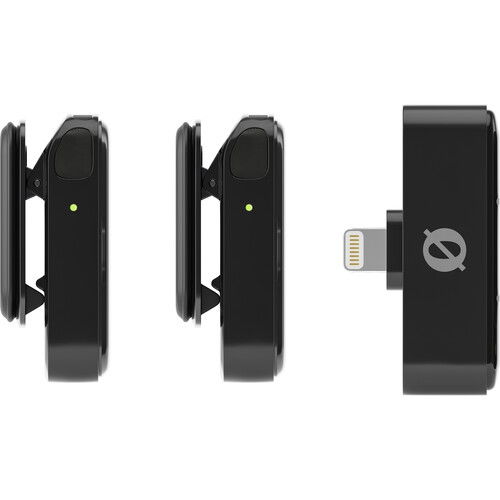 Rode Wireless Micro sistem de microfon wireless ultracompact pentru 2 persoane lightning (negru) [2]