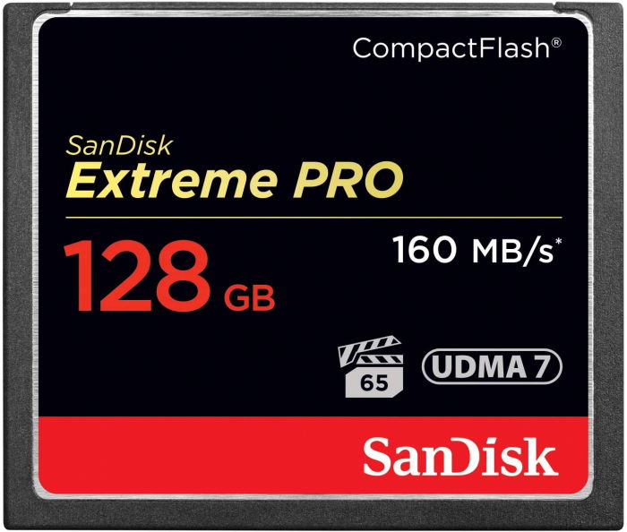 SanDisk Extreme PRO 128GB CF Card UDMA 7 160MB/s  [1]