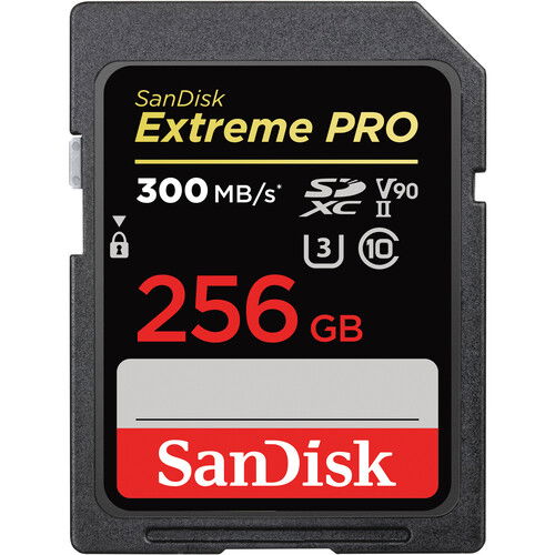 Sandisk Extreme PRO 256GB UHS-II 300MB/s V90 [1]