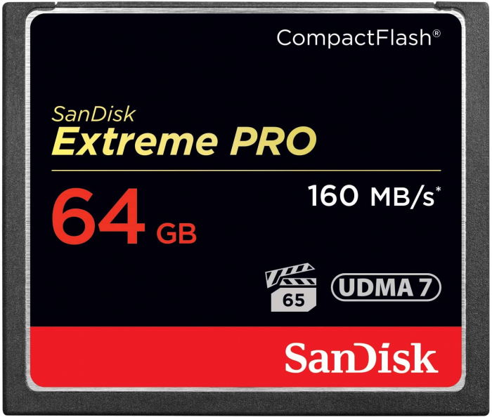 SanDisk Extreme PRO 64GB CF Card UDMA 7 160MB/s [1]