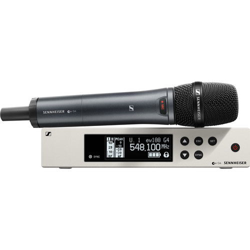 Sennheiser Sistem de microfon wireless EW 100 G4-835-S cu capsula MMD 835 (A: 516 pana la 558 MHz) [1]