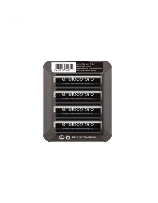 Set 4 Acumulatori AA Eneloop Pro 2500MAh 1,2V Ni-MH [1]