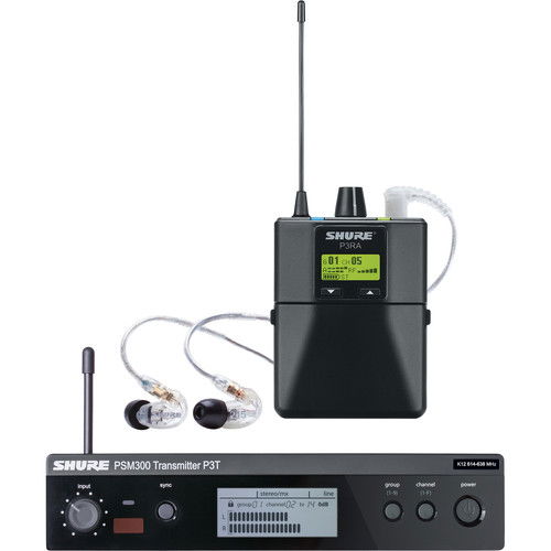 Shure PSM 300 Sistem de monitorizare stereo cu IEM (H20: 518-541 MHz) [1]