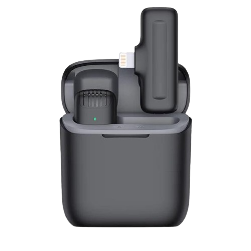Sistem de microfon wireless cu noise cancelling ultracompact pentru dispozitive iOS (lightning) [1]