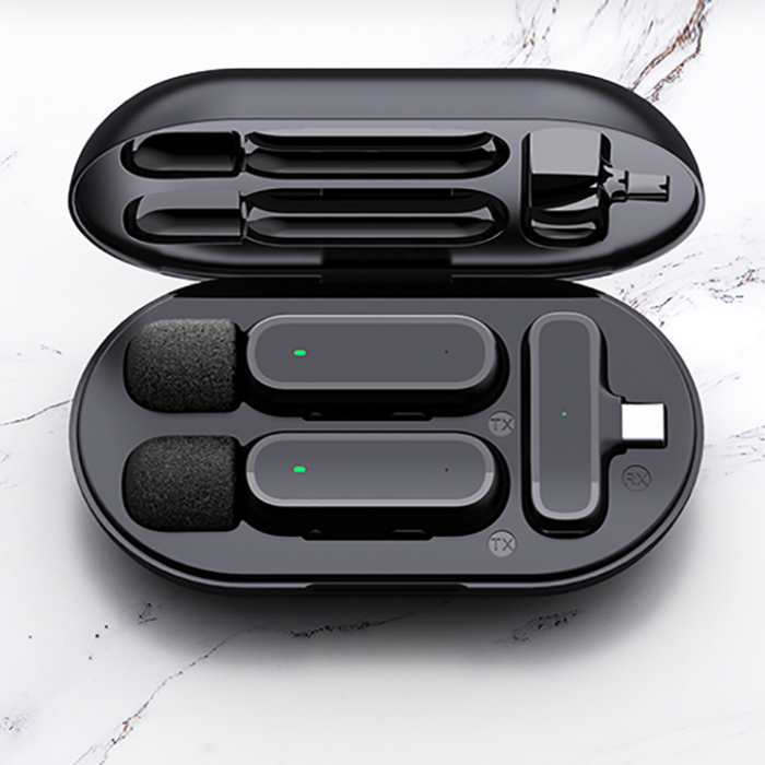 Sistem de microfon wireless dual ultracompact pentru android / iOS (USB-C) [4]