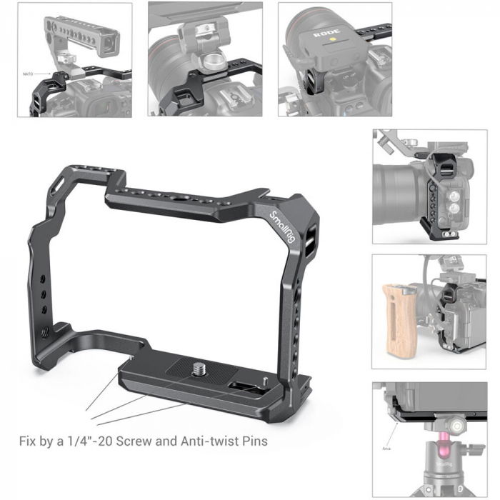 SmallRig 2982 Cage pentru Canon EOS R5/R6 [5]
