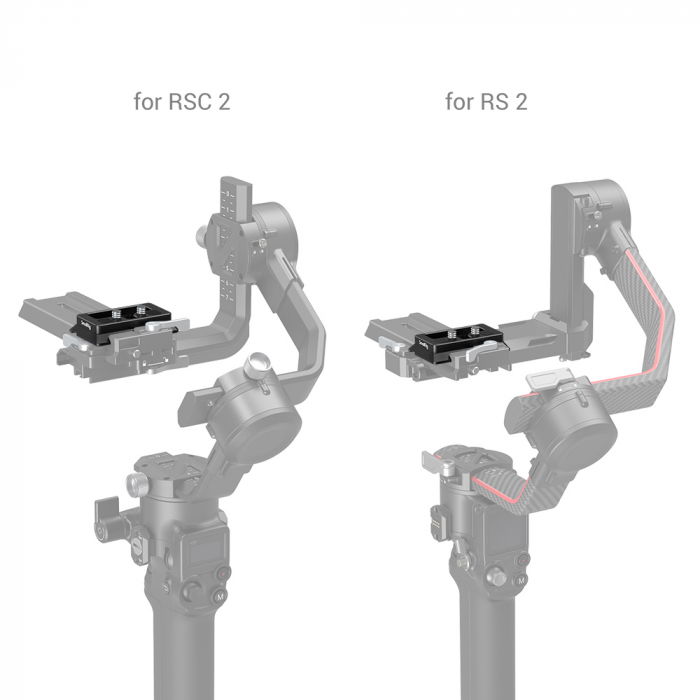 Smallrig 3154 Placa de eliberare rapida Arca-swiss pentru DJI RS 2 / RSC 2 / RS 3 / RS 3 Pro [3]