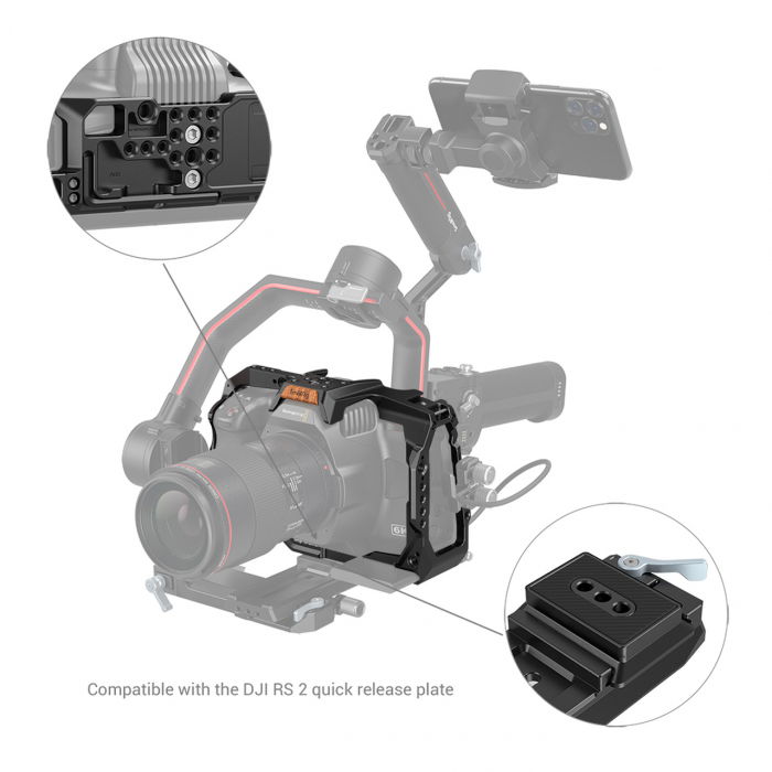 SmallRig 3270 Cage Complet pentru Blackmagic 6K PRO [5]