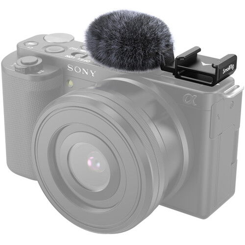 Smallrig 3526 Cold Shoe Adapter with windshield Kit For Sony ZV-E10 & ZV-1 [2]