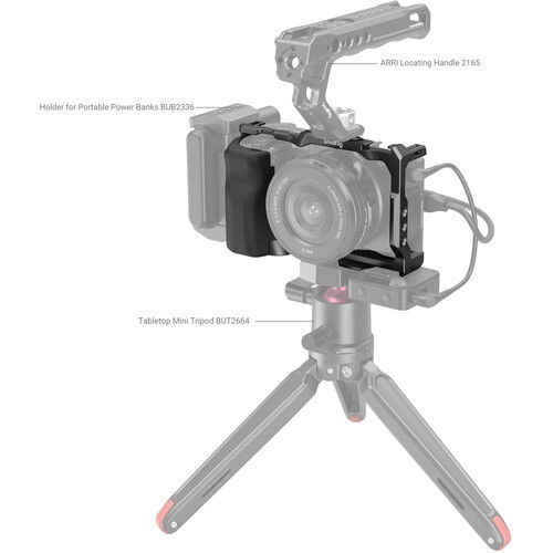 Smallrig 3538B cage cu maner pe partea dreapta pentru Sony ZV-E10 [10]