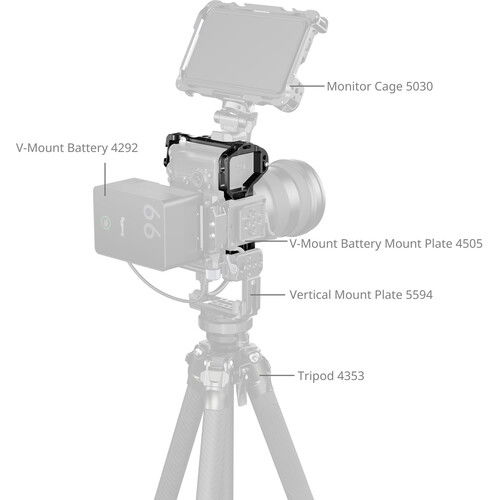 SmallRig 3667 Full Cage pentru Sony Alpha 7 IV/Alpha 7S III/Alpha 1Alpha 7R V [8]