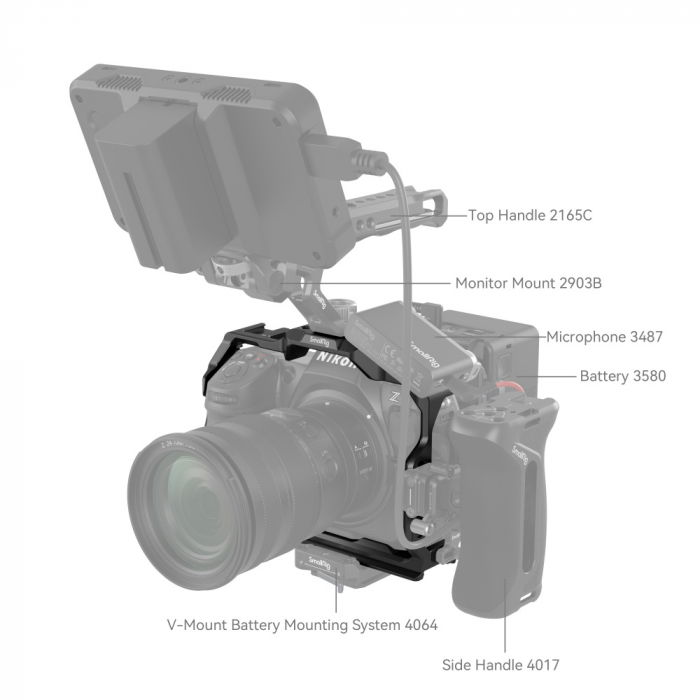 Smallrig 3940 Cage pentru Nikon Z8 [6]