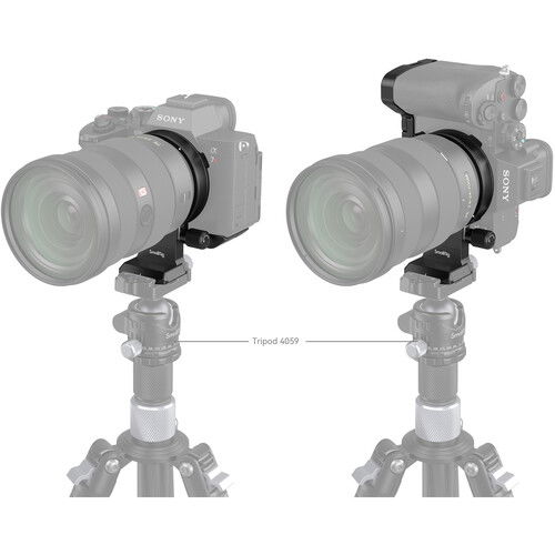 SmallRig 4148 Kit placa de montare rotativa orizontal-verticala pentru Sony A7R IV, A7R V, A7 IV si A7S III [2]