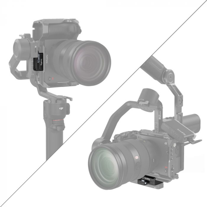 SmallRig 4195 Mount Plate Arca-Swiss pentru DJI RS 3 Mini [2]