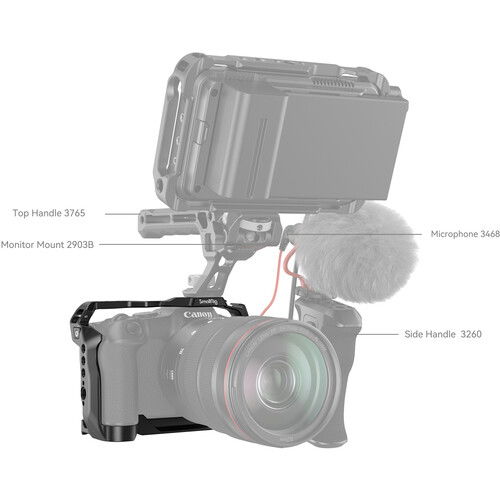 SmallRig 4212 Cage pentru Canon EOS R8 [4]