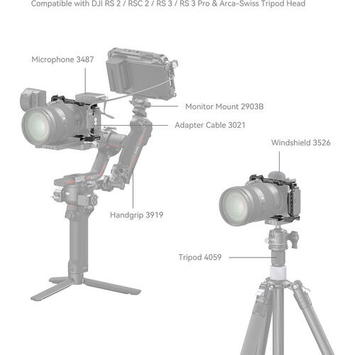 SmallRig 4256 Camera Cage pentru Sony ZV-E1 [7]