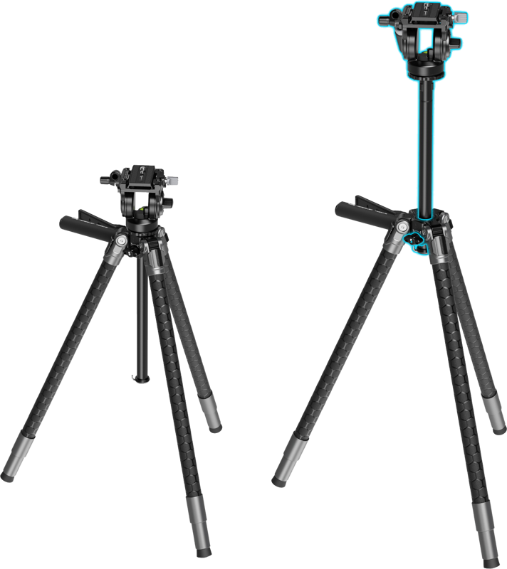 SmallRig 5305 x Potato Jet TRIBEX SE Hydraulic Tripod [2]