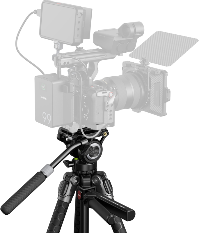 SmallRig 5305 x Potato Jet TRIBEX SE Hydraulic Tripod [5]