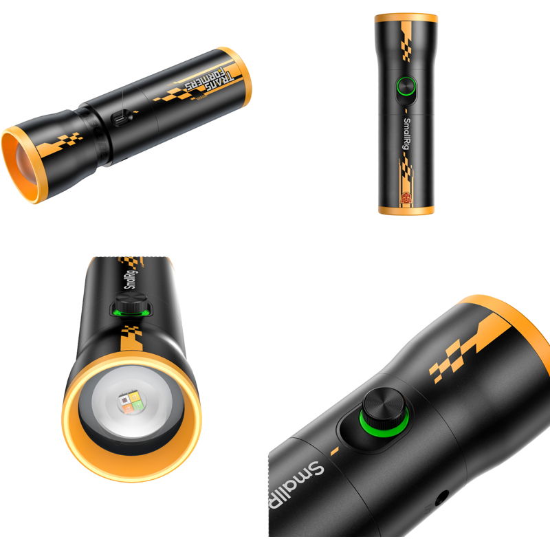 SmallRig  5512 RF 10C Portable Focusable LED Video Light "BumbleBee Edition" [2]