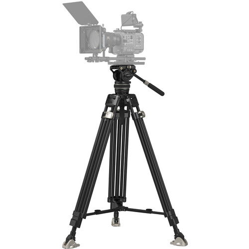 SmallRig AD-100 FreeBlazer Kit trepied video cu cap fluid heavy-duty carbon [2]