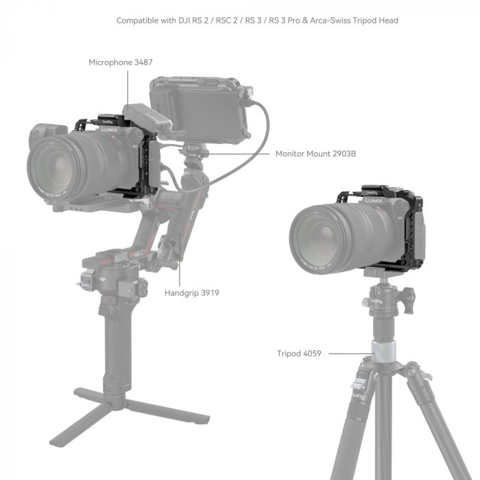 SmallRig Cage  Panasonic LUMIX S5 II 4022 [6]
