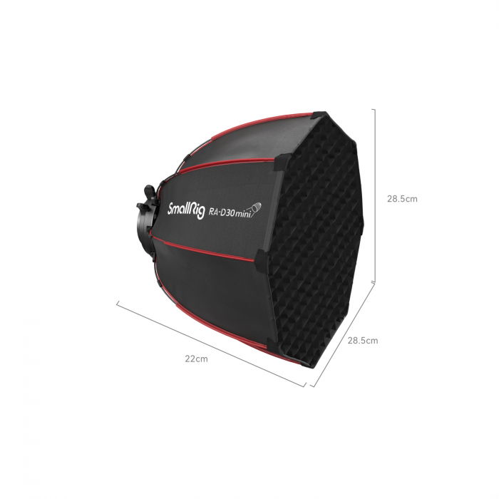 SmallRig RA-D30 mini Parabolic Softbox pentru RC 60B [8]