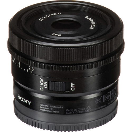 Sony FE 40mm F2.5 G Obiectiv Foto Mirrorless Montura Sony E [8]