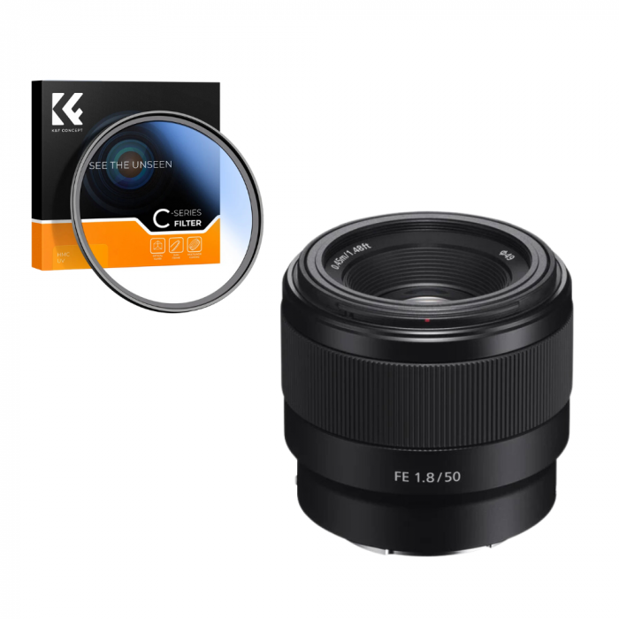 Sony 50mm F1.8 Obiectiv Sony FE cu filtru [1]