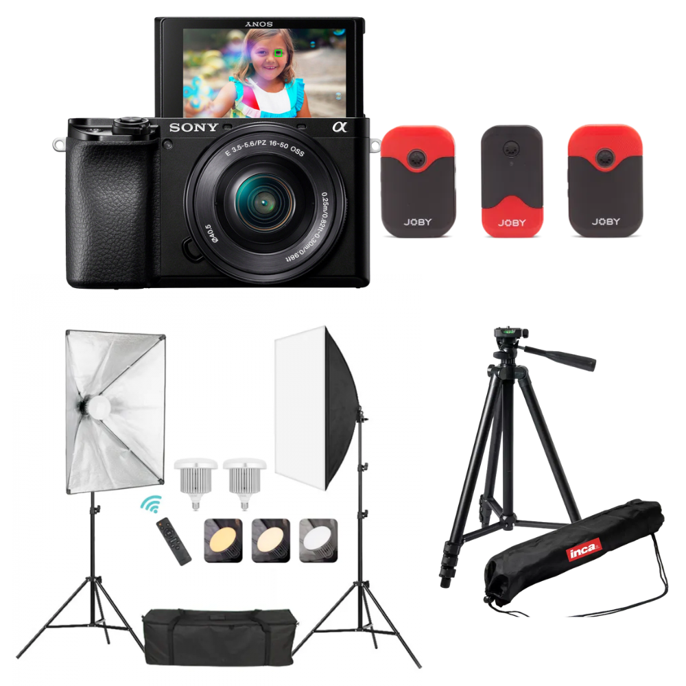 Sony A6100 kit 16-50mm 4K kit creator continut [1]
