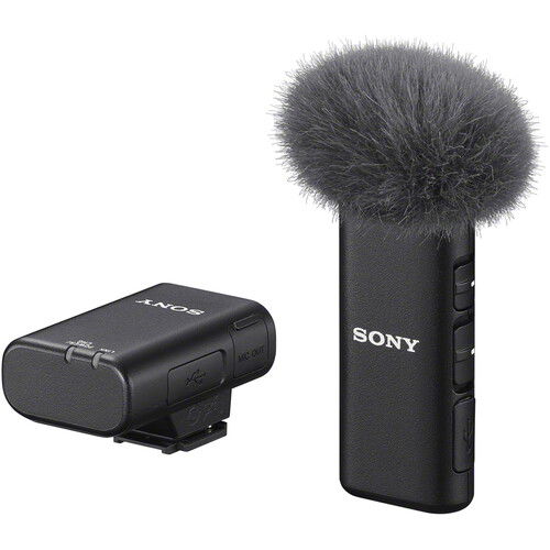 Sony ECM-W2BT Sistem digital de microfon wireless Bluetooth cu montare pentru camere foto Sony [1]