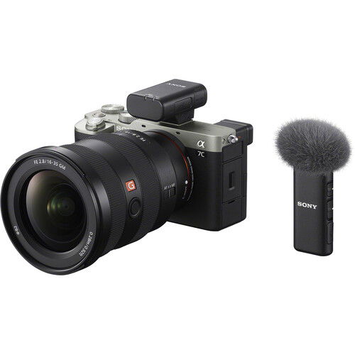 Sony ECM-W2BT Sistem digital de microfon wireless Bluetooth cu montare pentru camere foto Sony [13]