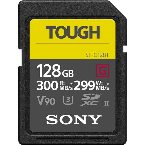Sony SF-G TOUGH SDHC 128GB Card de Memorie UHS-II Class 10 300MB/s [1]