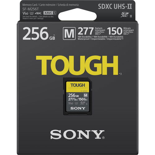 Sony 256GB SF-M Tough UHS-II SDXC R277/W150 [2]