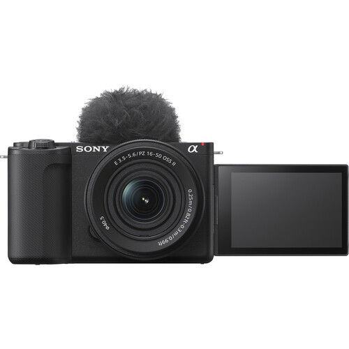 Sony ZV-E10 II Kit PZ 16-50mm F/3.5-5.6 OSS II Aparat Foto Mirrorless 4k (Negru) [1]