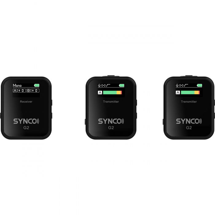 Synco G2 (A2) Lavaliera Wireless Dubla cu microfon incorporat [3]